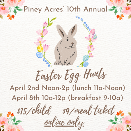 Easter Egg Hunt #2 (4/8) - Piney Acres Farm