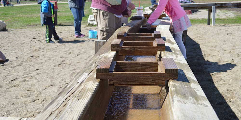 Gem Mining at Piney Acres Farm in Fortville, Indiana